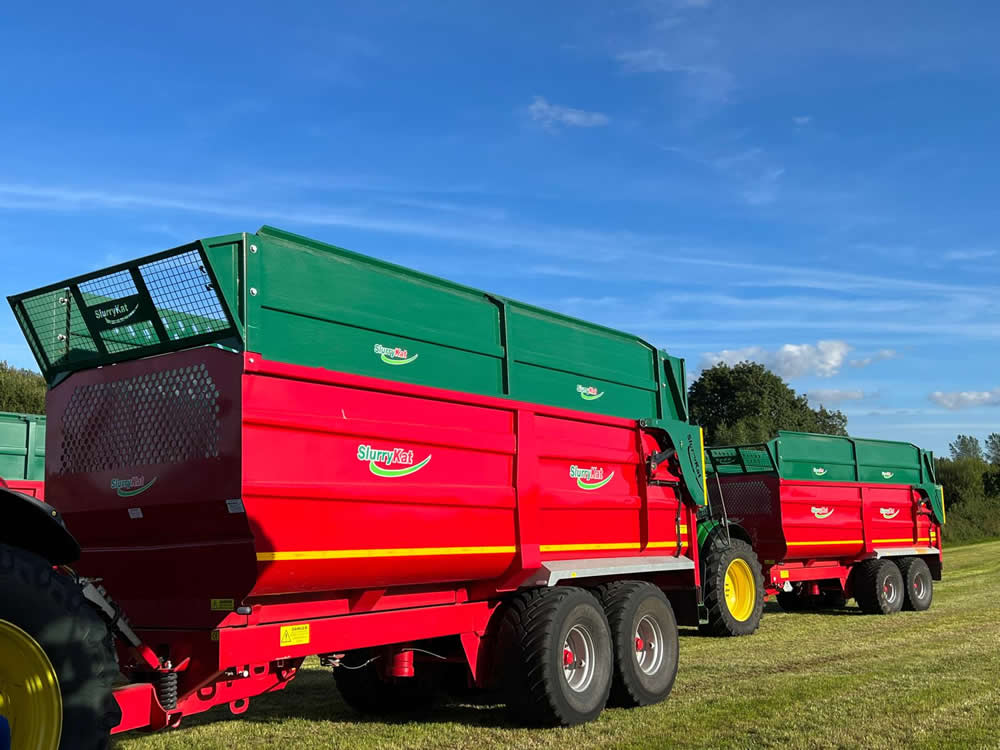 Ex Demo SlurryKat Silage Trailer For Sale