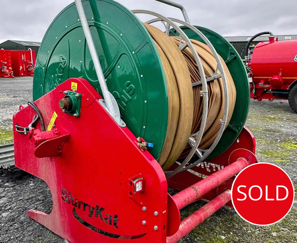 2024 Ex Demo, Used 1200m Bak Pak Hose Reeler (Unwashed)