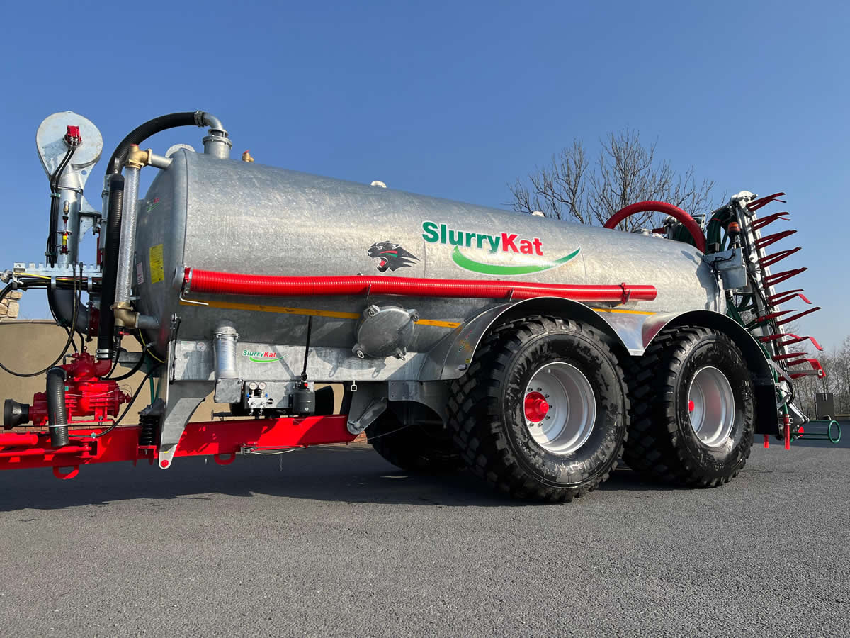 SlurryKat Slurry Tanker With Steering Axle - Galvanised