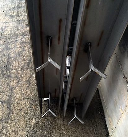 Anaerobic Digestion Bio Mixer Internal Tank Frames