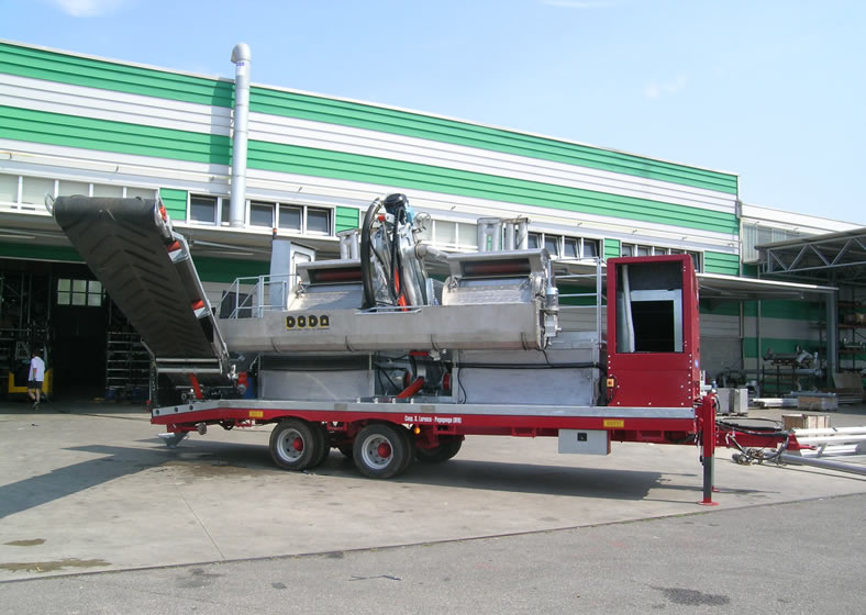 Mobile Screw Press Separation System