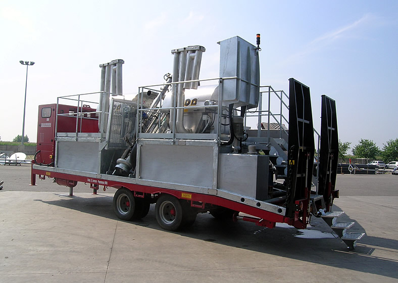 Mobile Separation Machine - Screw Press