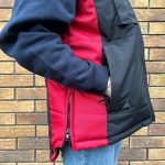 Black & Red Bodywarmer Pockets Female