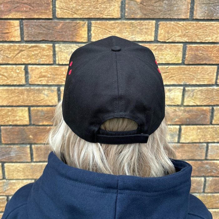 Black Baseball Hat Back Female