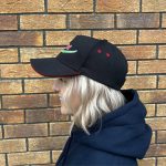 Black Baseball Hat Side Female 2